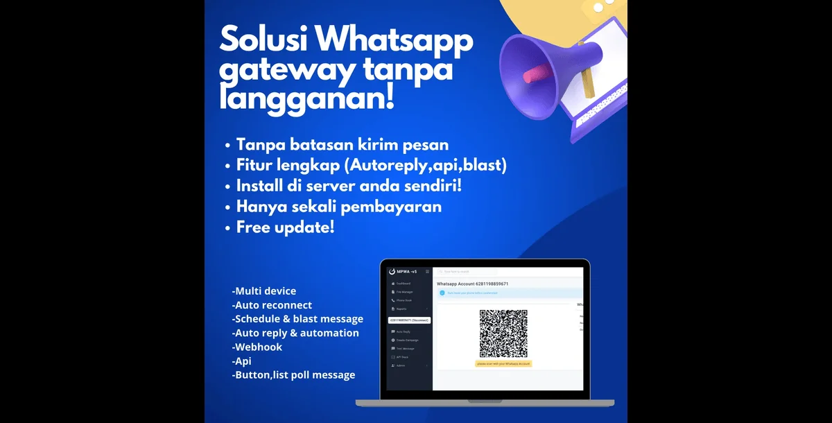 WhatsApp Gateway Multi Device